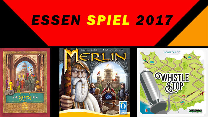 Essen 2017: anteprima di Agra, Merlin e Whistle Stop