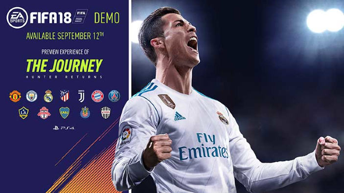 Disponibile la demo di FIFA 18 su PS4 e Xbox One