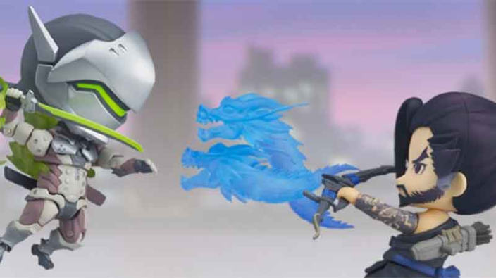 Hanzo e Genji di Overwatch ricevono due imperdibili nendoroid figure