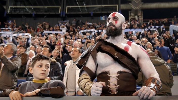 Kratos avvistato all'Olimpico di Roma