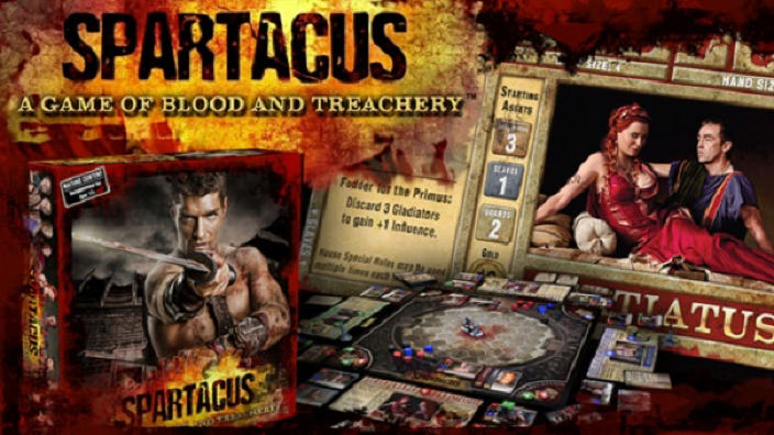 <b>Serie in Scatola</b>: Spartacus - A Game of Blood & Treachery