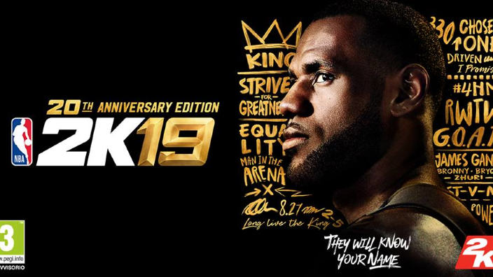 NBA 2K19 e Lebron James per i 20 anni della serie