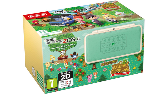 Nuovo bundle 2DS XL a tema Animal Crossing