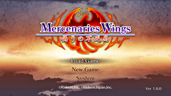 Mercenaries Wings The False Phoenix ha una data di uscita giapponese