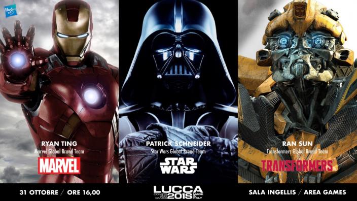 Hasbro terrà un panel a Lucca  Comics & Games