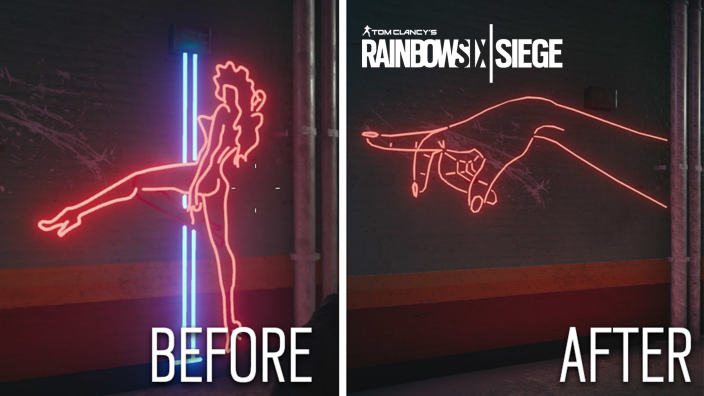 Sangue, teschi ed altri elementi "crudi" verranno rimossi da Rainbow Six Siege