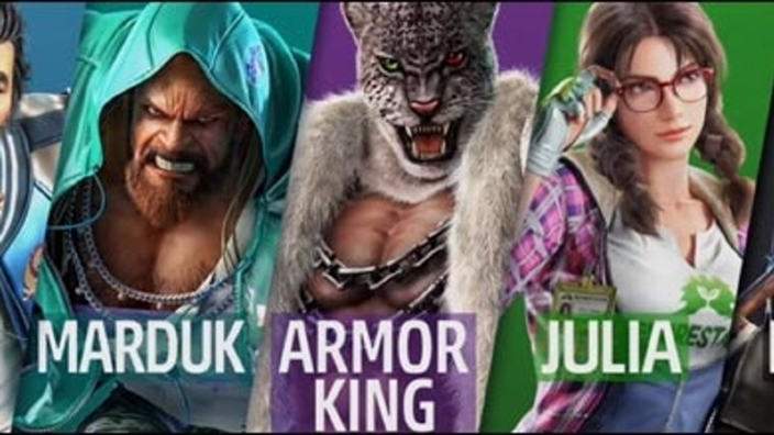 Tekken 7, annunciati Marduk, Armor King e Julia
