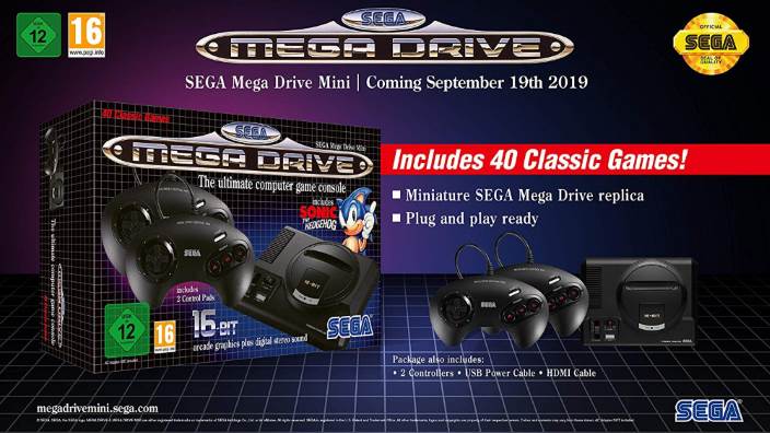 Rivelati i primi giochi europei del SEGA Mega Drive Mini