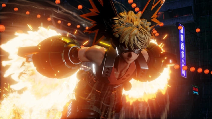 Jump Force, prime immagini per il DLC dedicato a Bakugo
