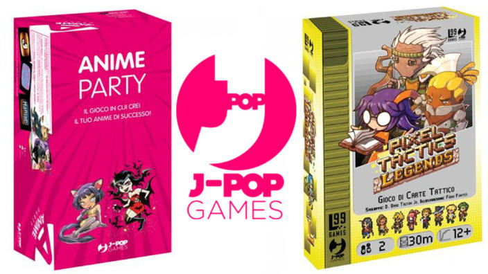 J-Pop Games: Anime Party e Pixel Tactics presenti a Lucca 2019