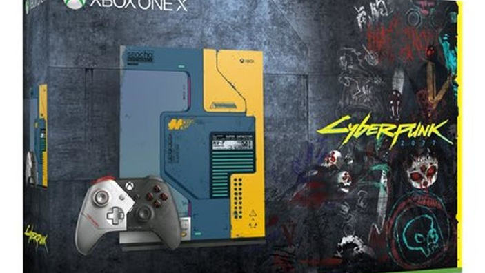 Cyberpunk 2077 ed Xbox One X si fondono in una console a tema