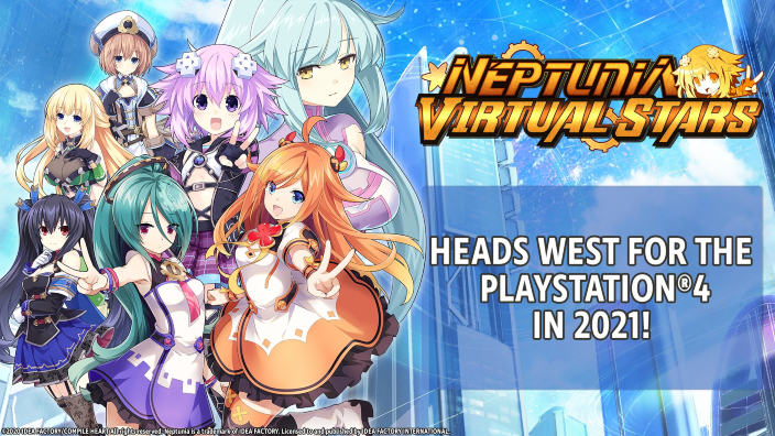 Annunciato VVVtunia per l'Occidente con il nome di Neptunia Virtual Stars