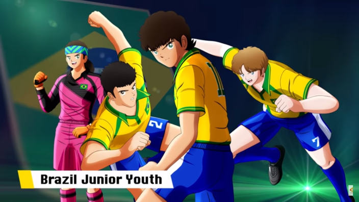 Captain Tsubasa: Rise of New Champions - ecco la nazionale brasiliana