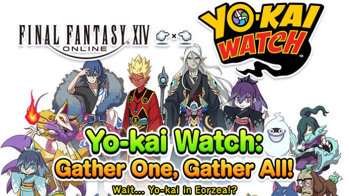 Final Fantasy XIV incontra Yokai Watch