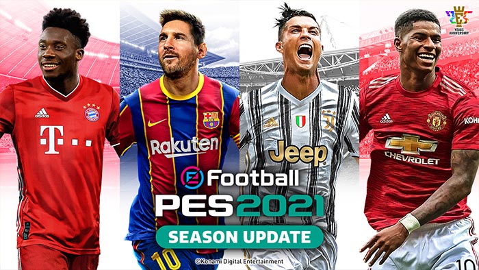 Svelata la copertina ufficiale di eFootball PES 2021