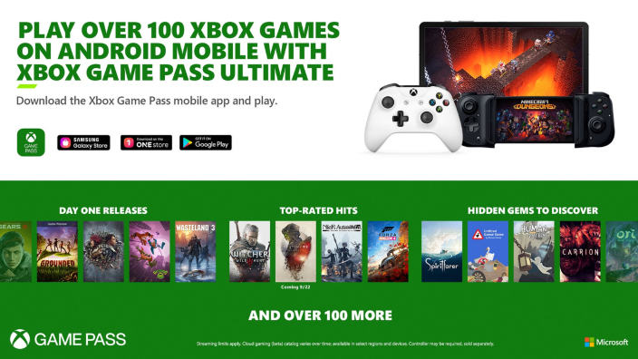 Xbox svela la lineup completa dei giochi in cloud gaming