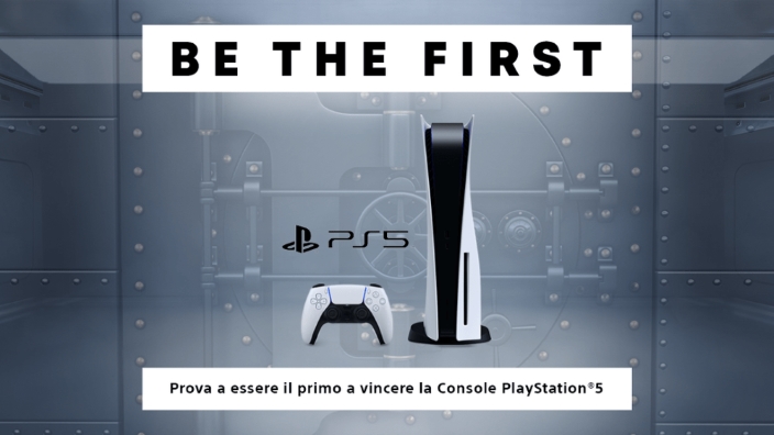 PlayStation 5 costa troppo? Provate a vincerla con Be The First!!