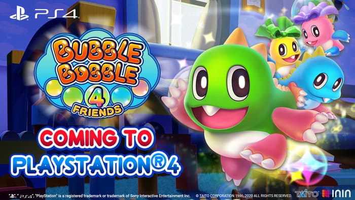 Bubble Bobble 4 ha una data di uscita su Playstation 4