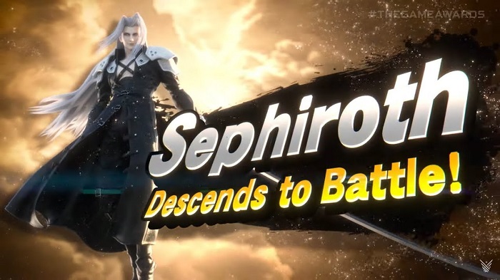 Sephiroth si presenta in Super Smash Bros Ultimate