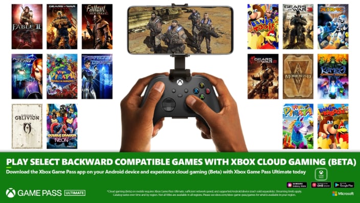 La retrocompatibilità arriva in Xbox Cloud Gaming (Beta)