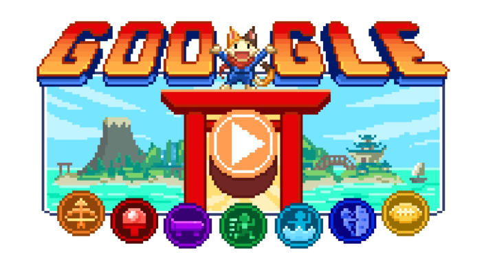Olimpiadi: Google celebra i Giochi con il Doodle “L’Isola dei Campioni”