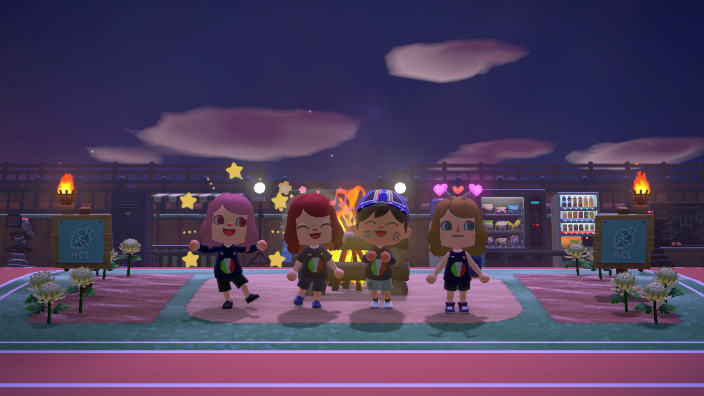 Animal Crossing New Horizons celebra le olimpiadi