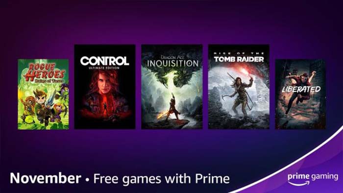Ecco la lista dei titoli gratuiti di Amazon Prime Gaming