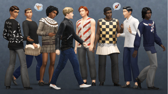 The Sims 4 Modern Menswear disponibile da oggi il kit
