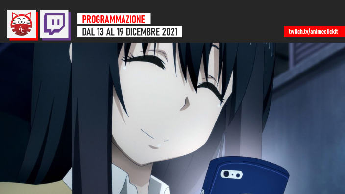 AnimeClick su Twitch: programma dal 13 al 19 dicembre
