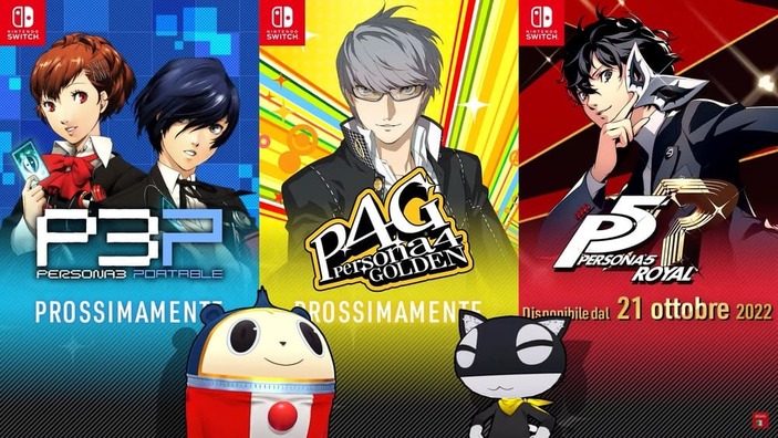 La saga di Persona arriva anche su Nintendo Switch