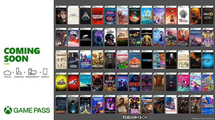 Xbox Game Pass ed i giochi previsti nei prossimi mesi