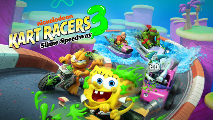 Nickelodeon Kart Racers 3 Slime Speedway disponibile su console e Pc