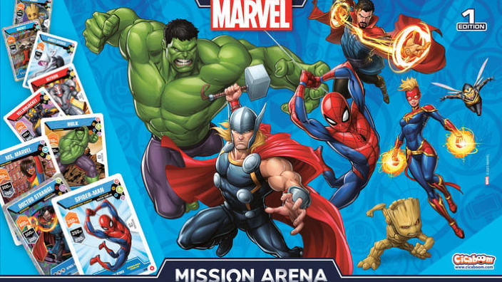 Marvel Mission Arena il TCG sugli eroi americani