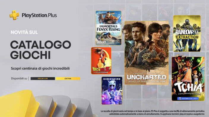 PlayStation Plus Extra e Premium, annunciate le novità di marzo 2023