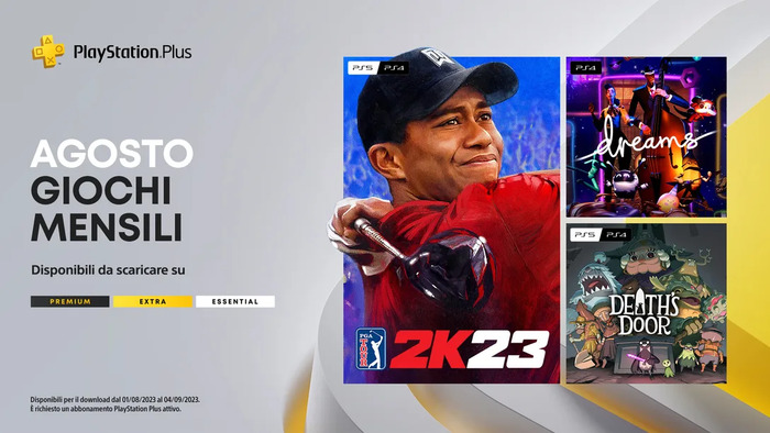 Annunciati i giochi gratuiti di PlayStation Plus di agosto 2023