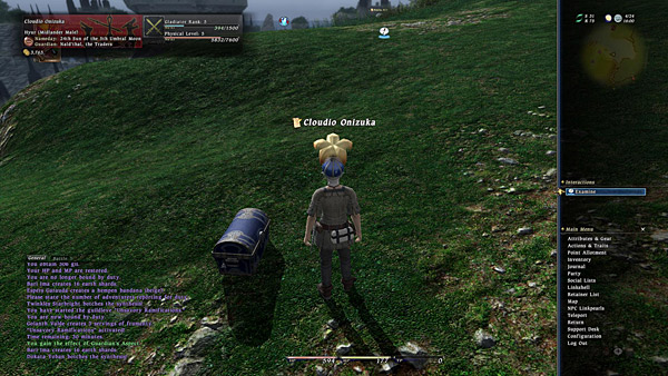Final Fantasy XIV Online Review - Recensione - 12 - Old User Interface 01