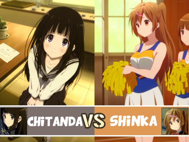 Saimoe Animeclick: Chitanda vs Nibutani